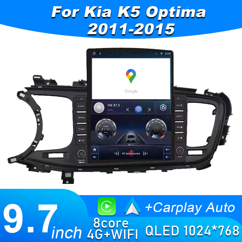 Phone Accessories Display Board - Android 15 Wireless Carplay For Kia