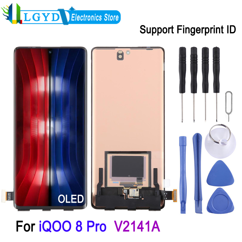 Phone Accessories Display Board - OLED LCD Screen For vivo iQOO