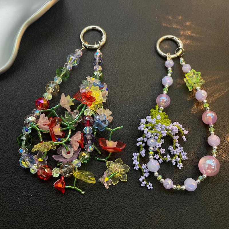 Phone Accessories Beads - Summer Colorful Beaded Phone Chain Bag