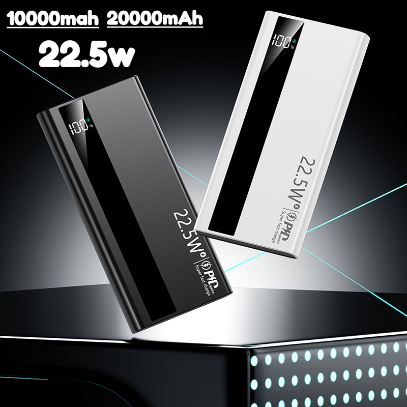 Portable Charger 20000Mah - 20000mAh Power Bank Fast Charging 22.5W