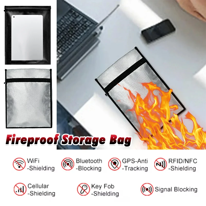 Fireproof Waterproof Faraday B - огляд і ціна Waterproof Phone Bag