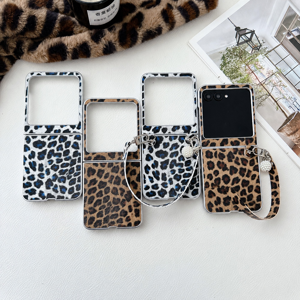 Leopard Print Folding Flip Pho - огляд і ціна Phone Accessories Beads