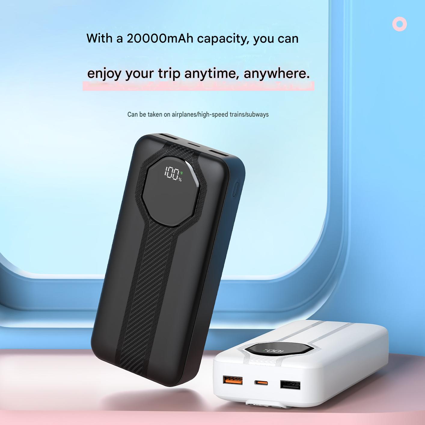 20000mAh Power Bank with Digit - огляд і ціна Portable Charger 20000Mah