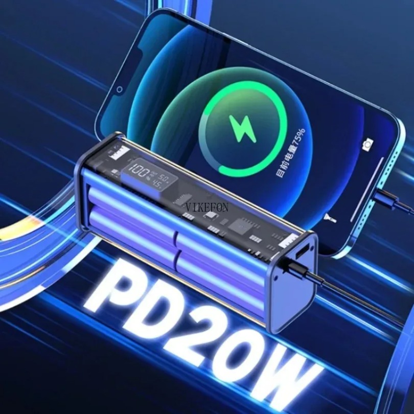 22.5W DIY Battery Charger Case - огляд і ціна Portable Charger 20000Mah