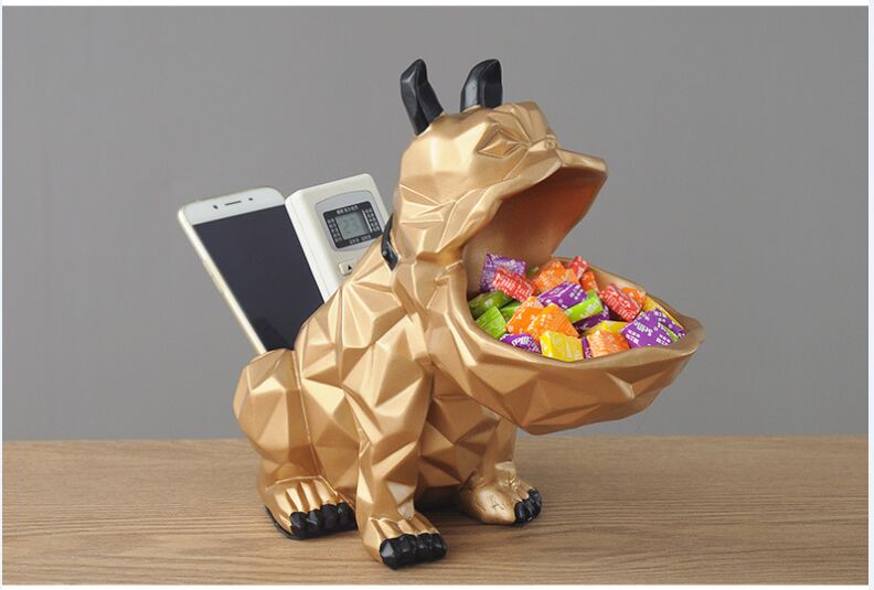 Creative geometric bulldog res - огляд і ціна Phone Accessories Europe
