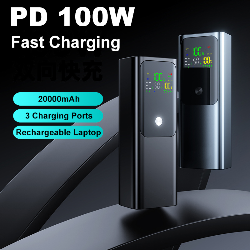Portable Charger 100W Bidirect - огляд і ціна Portable Charger 20000Mah
