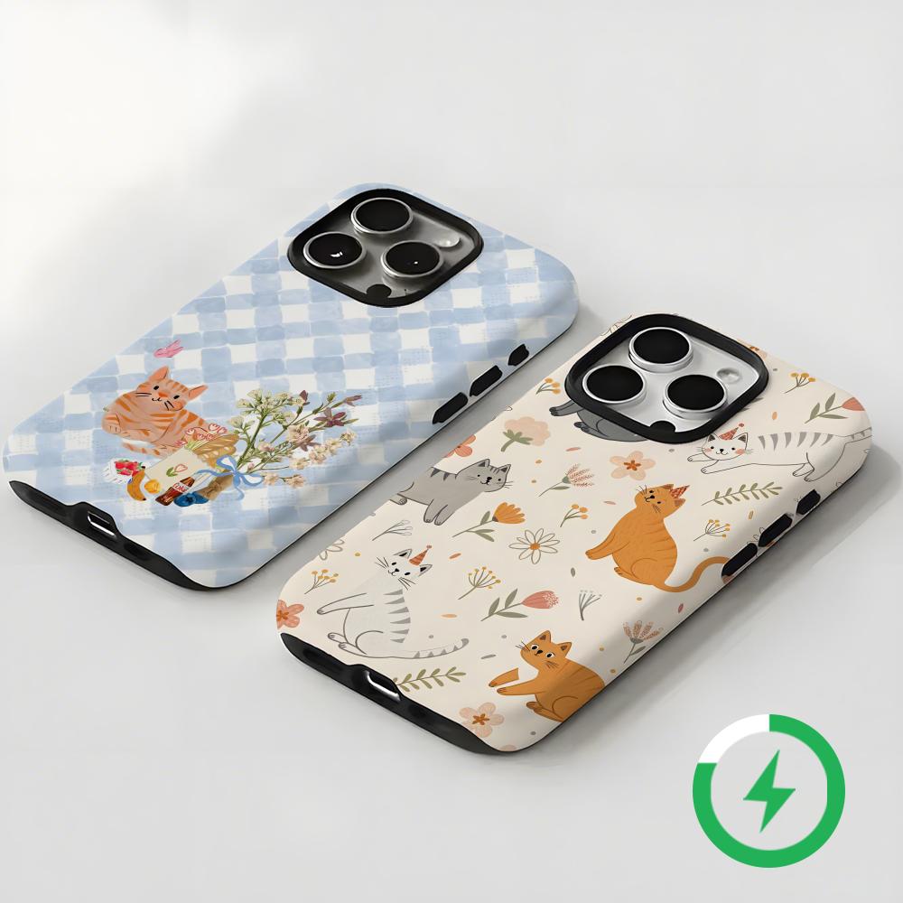 Cute cats and dogs  Phone Case - огляд і ціна Phone Accessories Magnetic