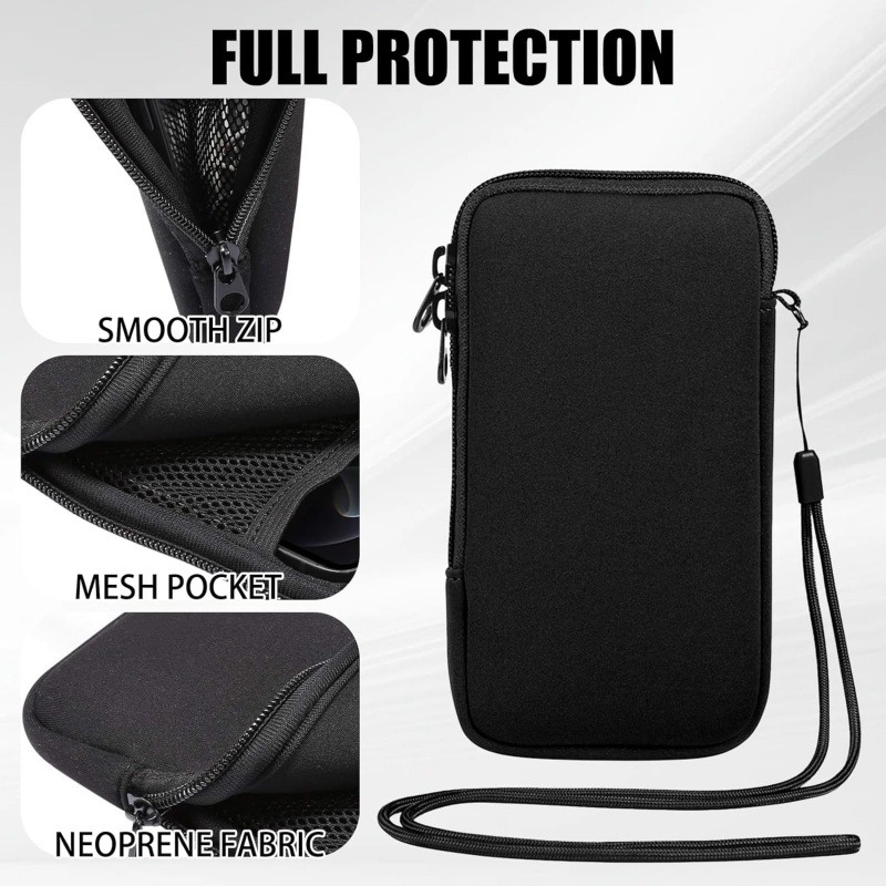 Neoprene Phone Pouch With Lany - огляд і ціна Waterproof Phone Bag