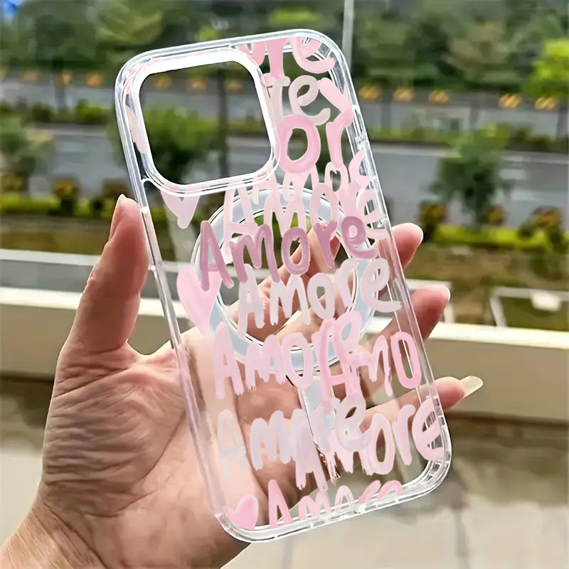 Amore-Love Romantic Pink Lette - огляд і ціна Phone Accessories Magnetic