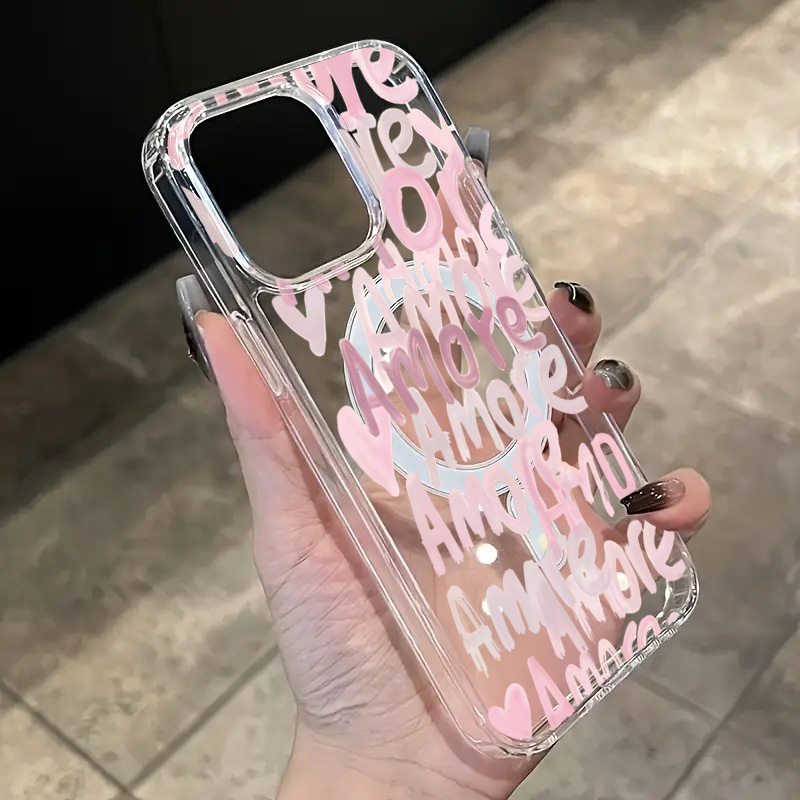 Amore-Love Romantic Pink Lette - огляд і ціна Phone Accessories Magnetic
