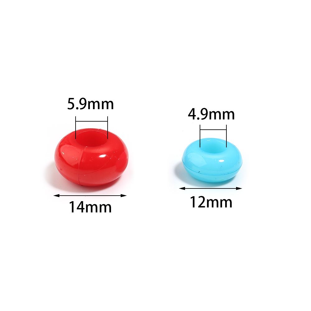 50-100pcs Acrylic Beads Mixed  - огляд і ціна Phone Accessories Beads
