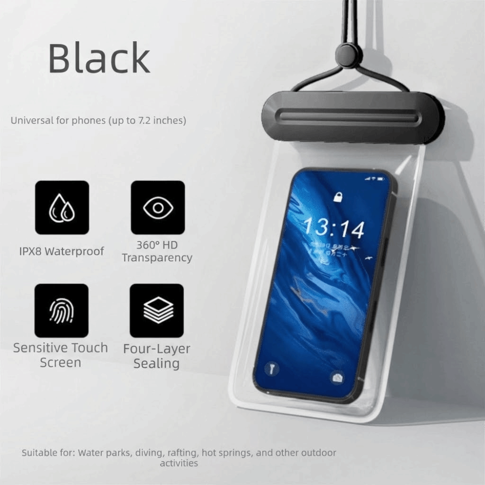 Touch Screen Waterproof Mobile - огляд і ціна Waterproof Phone Bag