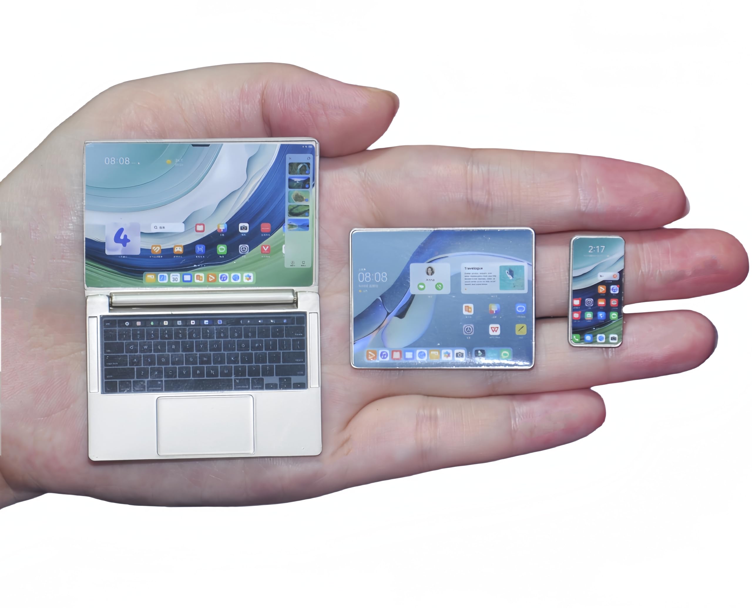 3pcs Simulation Mini Laptop Co - огляд і ціна Phone Accessories Europe