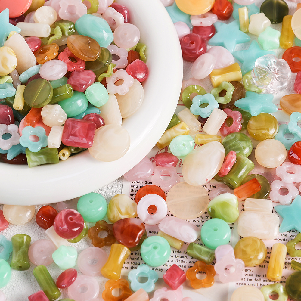 20g Acrylic Dyeing Mixed Shape - огляд і ціна Phone Accessories Beads
