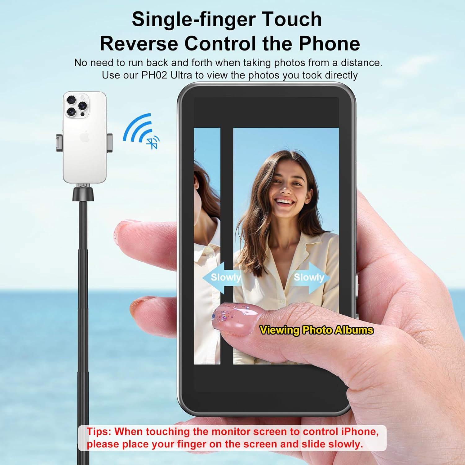 4 Inch Wireless Magnetic Touch - огляд і ціна Phone Accessories Display Board