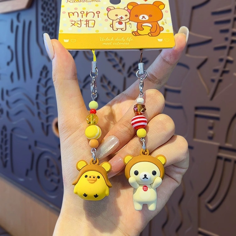 Cute Rilakkuma Korilakkuma Key - огляд і ціна Phone Accessories Beads