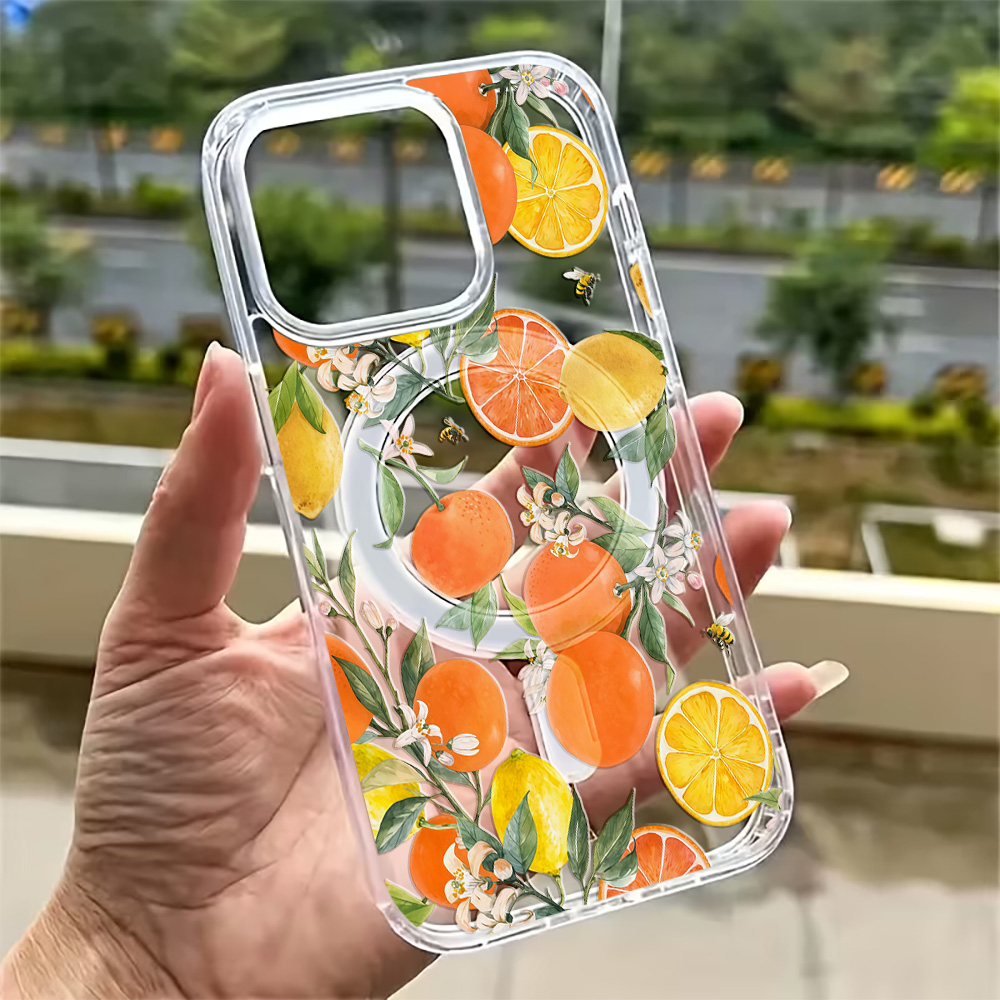 Summer Lemon Phone Case for iP - огляд і ціна Phone Accessories Magnetic