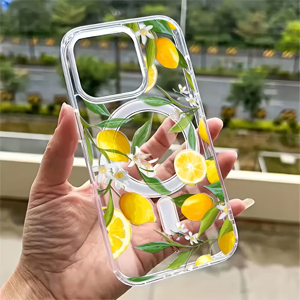 Summer Lemon Phone Case for iP - огляд і ціна Phone Accessories Magnetic