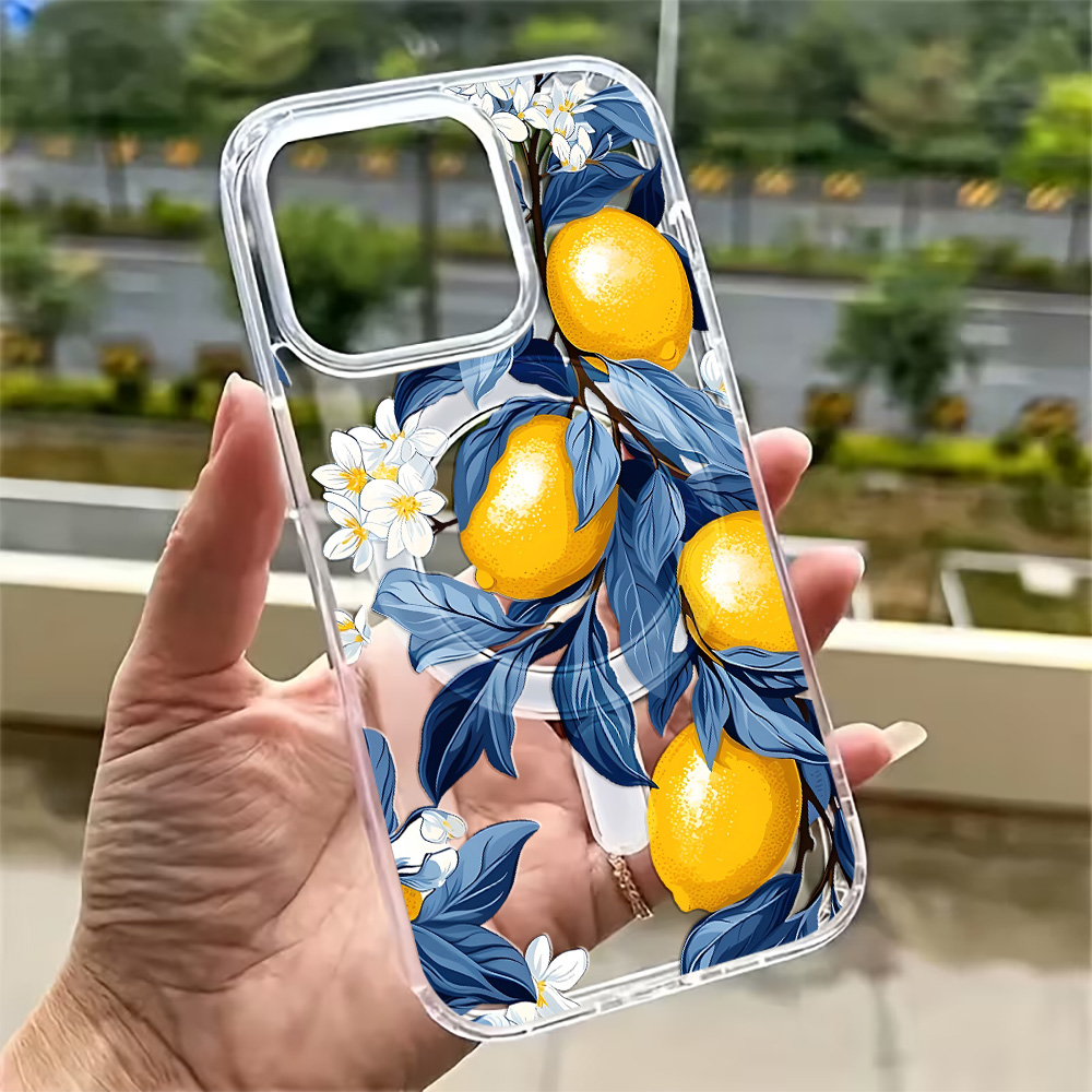 Summer Lemon Phone Case for iP - огляд і ціна Phone Accessories Magnetic